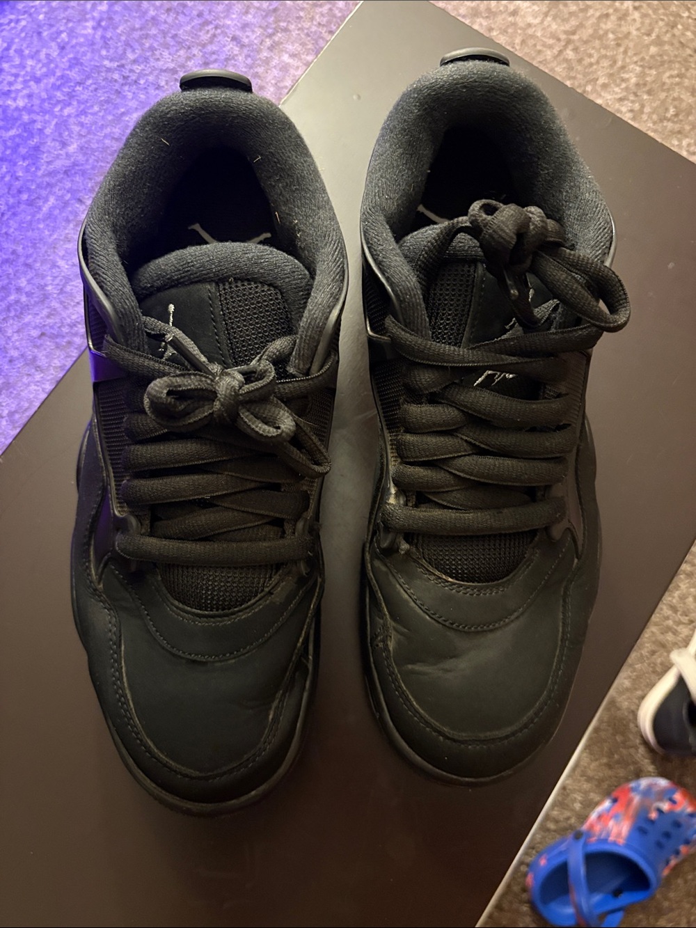 Nike Black Men's Low-Top Lace-Up Sneakers